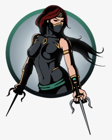 Clipart Freeuse Library Shadow Fight Ninja Girls - Shadow Fight 2 Female Ninja, HD Png Download, Transparent PNG