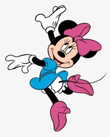 Minnie Mouse Dancing Clipart, HD Png Download, Transparent PNG