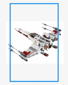 Lego Star Wars X- Wing Fighter Red Squadron Machine - Lego Star Wars Starfighter, HD Png Download, Transparent PNG