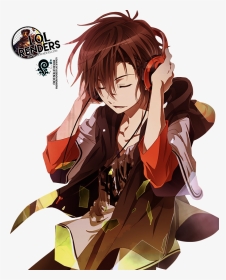 Anime Boy Brown Hair, HD Png Download , Transparent Png Image - PNGitem