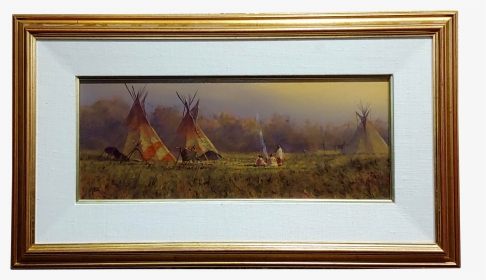Chairish Logo - Mark Geller Teepee Oil Painting, HD Png Download, Transparent PNG