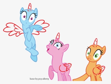 Mlp Base Group Of - Cute Mlp Base Ms Paint, HD Png Download, Transparent PNG