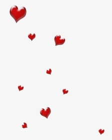 Heart - Scattered Hearts Clipart, HD Png Download, Transparent PNG