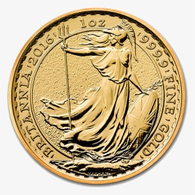Gold Coin Britannia 1 20, HD Png Download, Transparent PNG