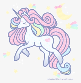 Rainbow Pastel Unicorn, HD Png Download, Transparent PNG