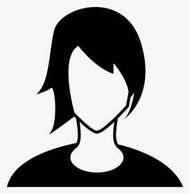 Male With Long Hair - Cartoon Boy With Long Hair, HD Png Download, Transparent PNG