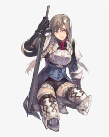 Medieval Anime Girl Knight, HD Png Download, Transparent PNG