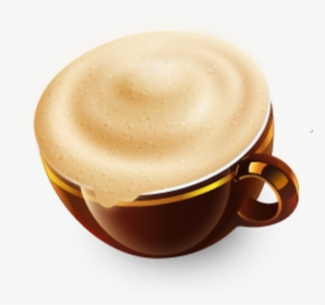 Coffee Clipart Cappuccino - Cup Images In Png, Transparent Png, Transparent PNG