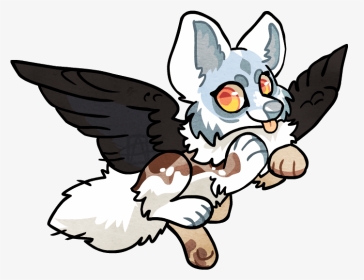 Furry With Wings Drawing, HD Png Download, Transparent PNG