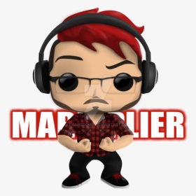 Png Free Pop Vinyl Youtube Redbubble - Markiplier Funko Pop Youtubers, Transparent Png, Transparent PNG