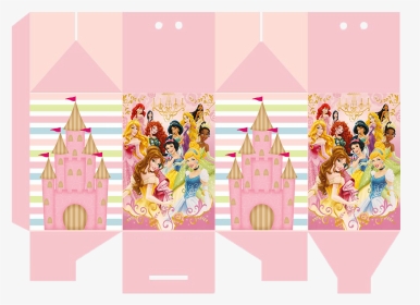 Caixa Milk Princesas Disney Para Imprimir, HD Png Download, Transparent PNG