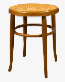Stool Tom In Beech And Caning Vintage 1960   Src Https - Chair, HD Png Download, Transparent PNG