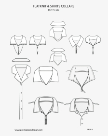 Open Collar Shirt Drawing, HD Png Download, Transparent PNG
