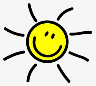 Sonne Mit Smiley, HD Png Download, Transparent PNG