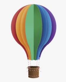 Transparent Balloon - Hot Air Balloon, HD Png Download, Transparent PNG