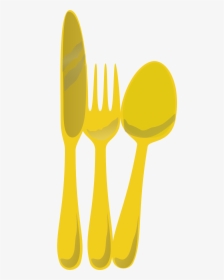 Plastic Spoon And Fork Clipart, HD Png Download, Transparent PNG