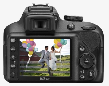 Nikon D3400 Dslr Camera, HD Png Download, Transparent PNG