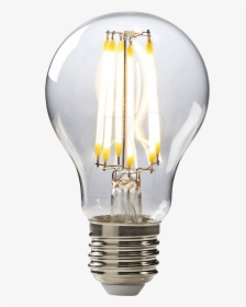 Dimmable Led Retro Filament Lamp E27, A60, - Filament Lamp In Png, Transparent Png, Transparent PNG