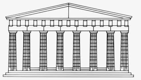 Greek Architecture Png - Greek Temple Clip Art, Transparent Png, Transparent PNG