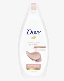 Dove Renewing Glow Pink Clay Body Wash - Dove Clay Body Wash, HD Png Download, Transparent PNG