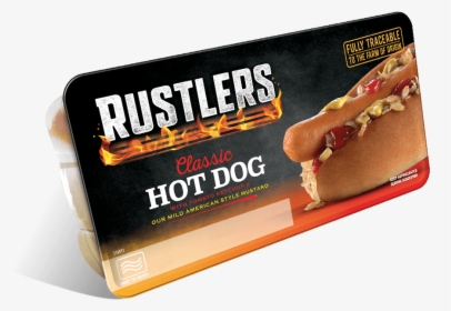 Rustlers Microwave Hot Dog, HD Png Download, Transparent PNG