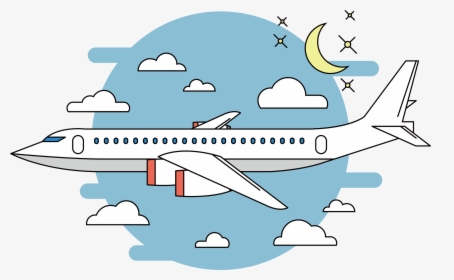 Transparent Plane Tickets Png - Cartoon Transparent Plane Png, Png Download, Transparent PNG