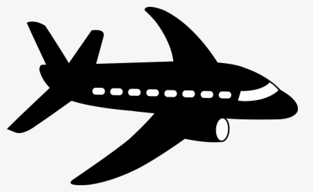 Airplane Cartoon Clipart Free Images Transparent Png - Plane Clip Art, Png Download, Transparent PNG