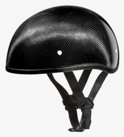 Daytona Helmets Motorcycle Half Helmet Skull Cap- Carbon - Carbon Fiber Half Helmet, HD Png Download, Transparent PNG
