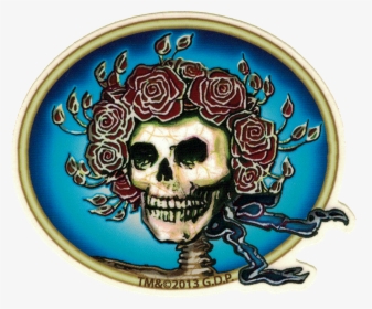 Transparent Grateful Dead Skull Png - Grateful Dead Sticker Ideas, Png Download, Transparent PNG