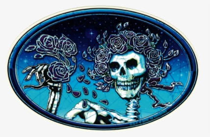 Grateful Dead Skull And Roses, HD Png Download, Transparent PNG