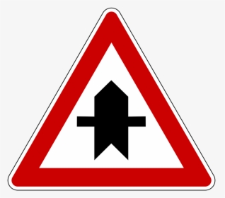 Traffic Sign Road Sign Shield Free Picture - Road Narrows On Both Sides Sign, HD Png Download, Transparent PNG