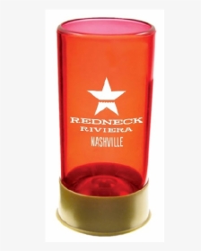 Redneck Riviera Red Shotgun Shell Shotglass   Title - Caffeinated Drink, HD Png Download, Transparent PNG