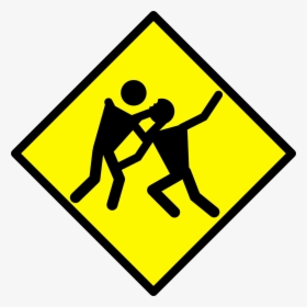 Warning Road Signs - Funny Road Signs Png, Transparent Png, Transparent PNG