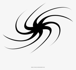 Galaxy Coloring Page - Line Art, HD Png Download, Transparent PNG