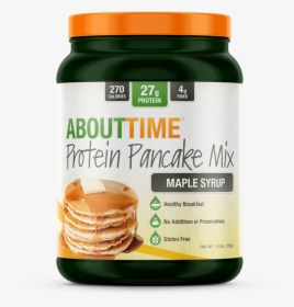 About Time Pancake Mix - Time Protein Pancake Mix, HD Png Download, Transparent PNG