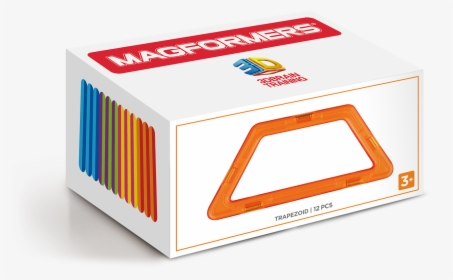 Trapezoid 12pc Set - Magformers Accessoires, HD Png Download, Transparent PNG