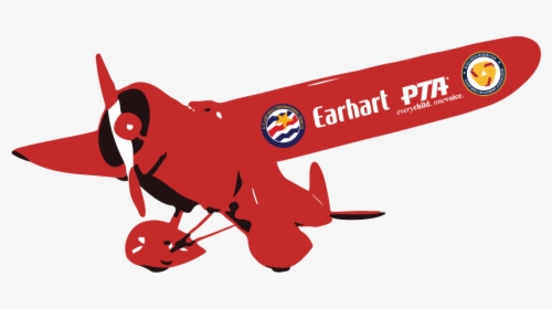 Clipart Plane Path - Amelia Earhart Plane Clip Art, HD Png Download, Transparent PNG