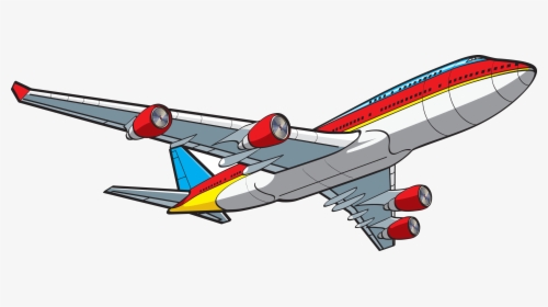 Airplane Cartoon Clipart Free Images Transparent Png - Airplane Clipart, Png Download, Transparent PNG
