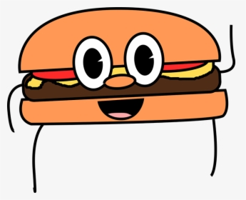 Cheeseburger Cartoon Png - Burger Kartun, Transparent Png, Transparent PNG