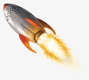 Rocket Blast Off Png - Rocket Taking Off Png, Transparent Png, Transparent PNG