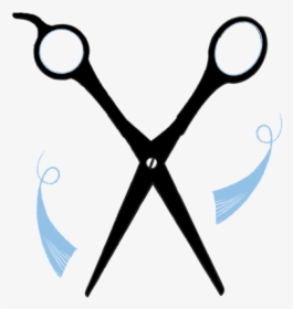 Scissors,clip Art,line,line - Hair Cutting Shears Logos, HD Png Download, Transparent PNG