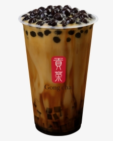 Brown Sugar Oolong Milk Tea With 2j - Brown Sugar Oolong Milk Tea Gong Cha, HD Png Download, Transparent PNG