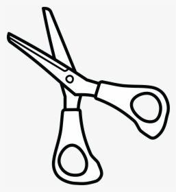 Transparent Shears Png - Scissors Black And White Clipart, Png Download, Transparent PNG