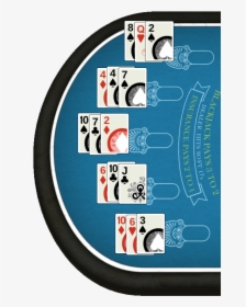 A Table Where All Players Have Been Dealt Three Cards - Poker, HD Png Download, Transparent PNG