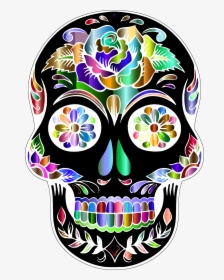 Clip Art Calavera Skull Computer Icons - Sugar Skulls Clipart, HD Png Download, Transparent PNG