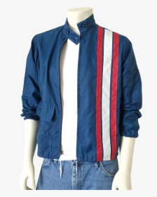 Red White And Blue Racing Jacket, HD Png Download, Transparent PNG