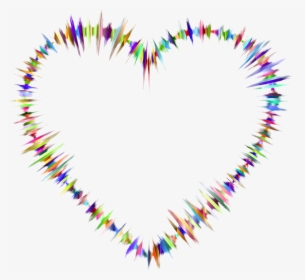 Music, Wave, Sound, Abstract, Art, Audio, Aural, Ear - Sound Wave With Heart, HD Png Download, Transparent PNG