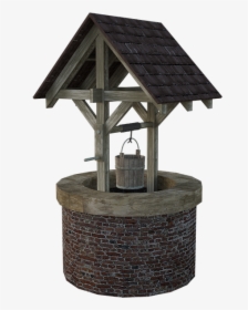 Water Well,roof - Fountain, HD Png Download, Transparent PNG