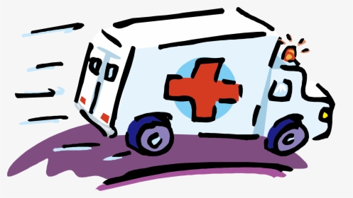 Transparent First Aid Clipart - First Aid Cartoon Ambulance, HD Png  Download , Transparent Png Image - PNGitem