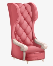 Pink,comfort,car Seat Cover - Fancy Chair Transparent, HD Png Download, Transparent PNG